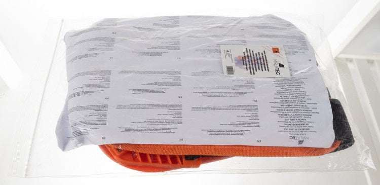 Tragegurt für Freischneider Rasentrimmer Zweischläger schwarz-orange gepolstert