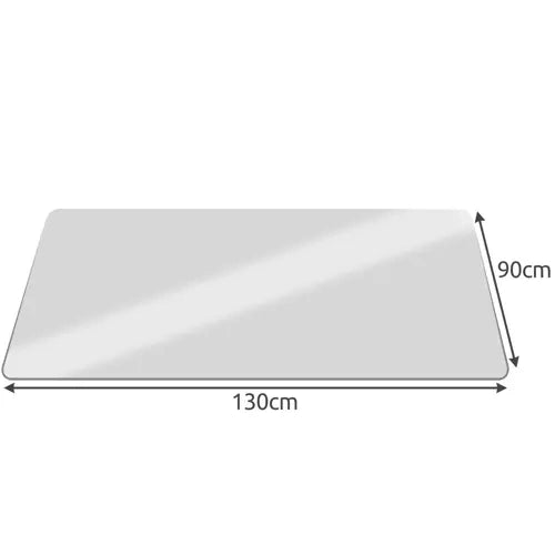 Schutzmatte unter Stuhl 90x130cm RUHHY - milchig