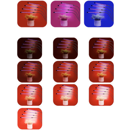 Lampe 20 LED 4 Stk. für Pflanzenwachstum Gardlov 19388