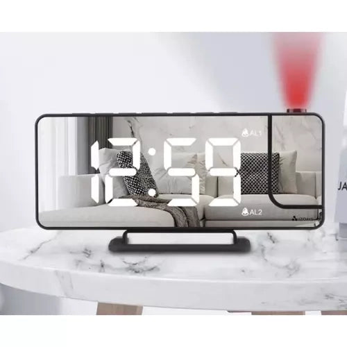 Wecker – LED-Uhr mit Izoxis 19576 Projektor