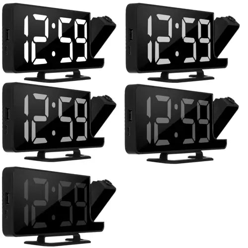 Wecker – LED-Uhr mit Izoxis 19576 Projektor