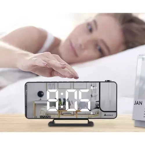 Wecker – LED-Uhr mit Izoxis 19576 Projektor