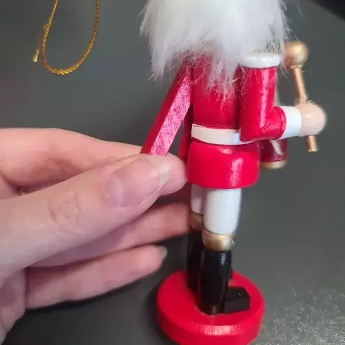 5 Stk. Nussknacker Weihnachten Christbaumschmuck Nussknackerfiguren Weihnachtlich 20358