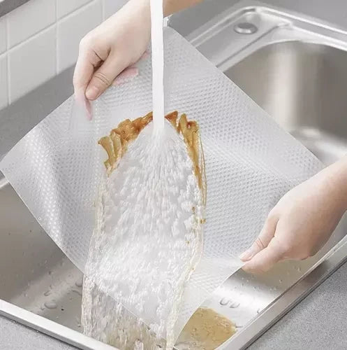 Schubladenmatte Antirutsch transparent 300 x 50 cm 0,5 mm zuschneidbar Küche