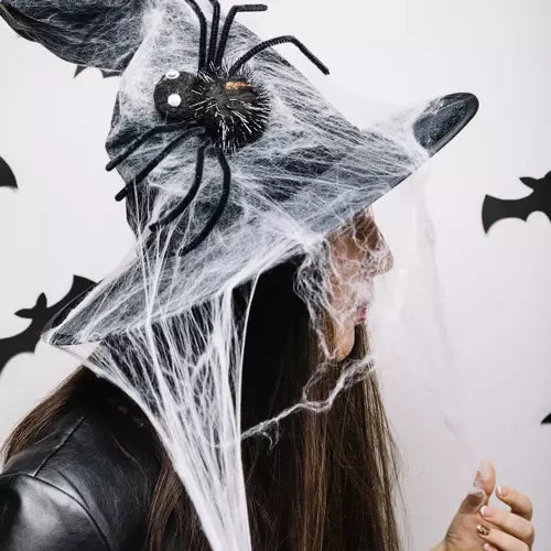 Künstliches Spinnennetz + 2 Spinnen Malatec 19759