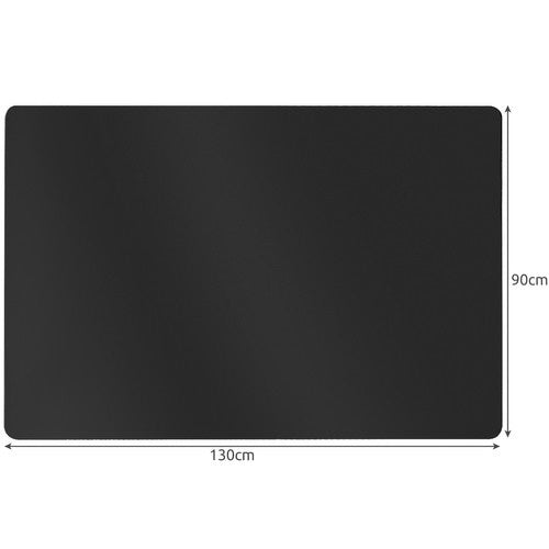 Schutzmatte unter Stuhl 90x130cm RUHHY - schwarz