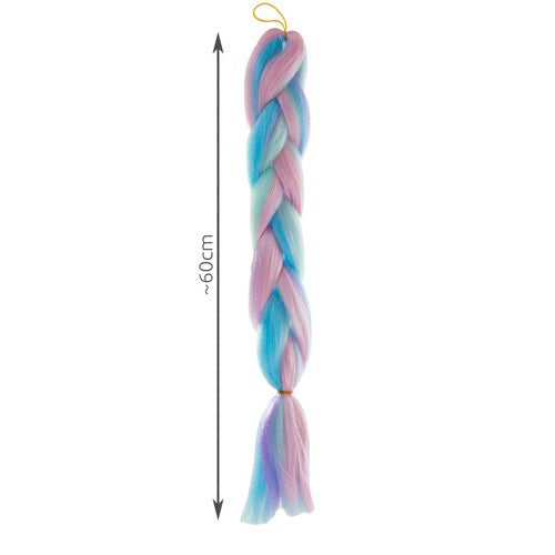Kunsthaar Ombre Blau/Violett Soulima 21366