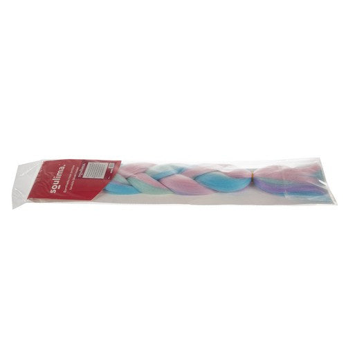 Kunsthaar Ombre Blau/Violett Soulima 21366