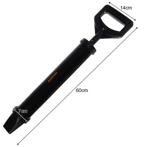 Mörtelpumpe Zementpumpe Handpumpe 850 ml 4 Düsen für Zement Mörtel ABS Edelstahl