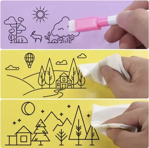 Trocken abwischbare Marker – Set mit 16 Stück. Maaleo 21647