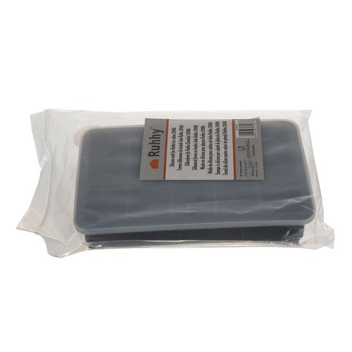 Ruhhy 20988 Silikon-Eiswürfelform