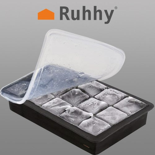 Ruhhy 20988 Silikon-Eiswürfelform