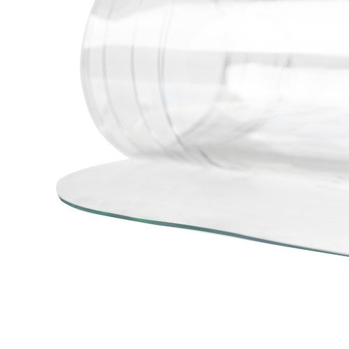 Tischschutzmatte transparent 120 x 60 cm Polycarbonat Schreibtischunterlage