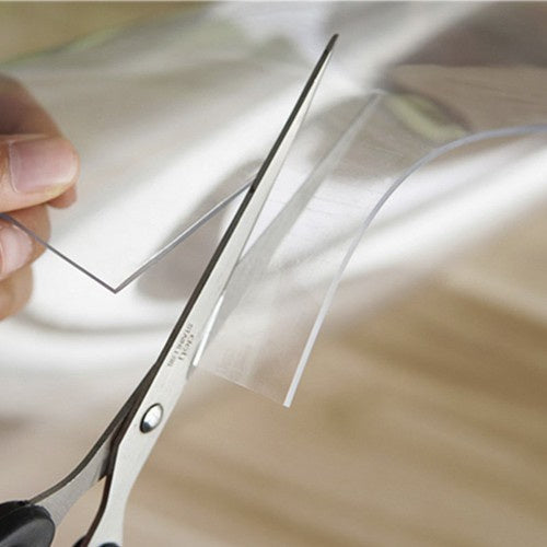 Tischschutzmatte transparent 120 x 60 cm Polycarbonat Schreibtischunterlage