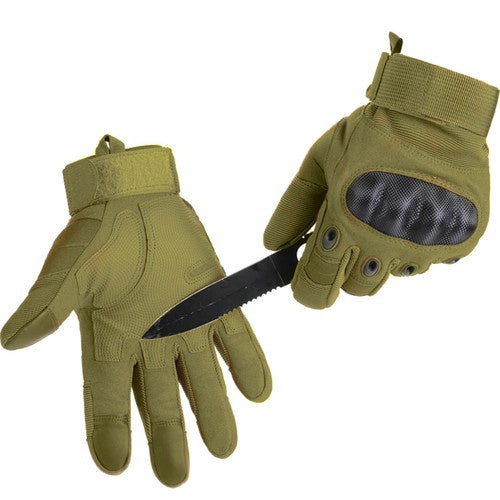 Taktische Handschuhe L-Khaki Trizand 21771