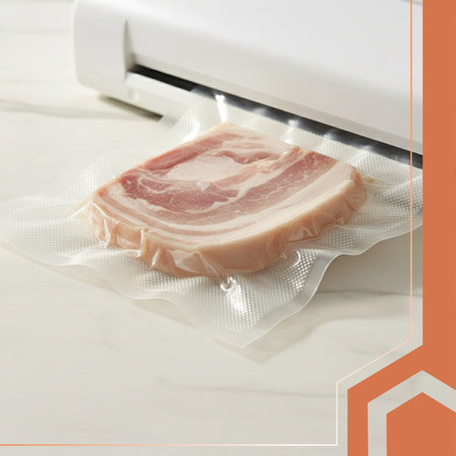 Vakuumbeutel 50 Stück 20 x 30 cm geprägt glatt transparent für Vakuumierer Set