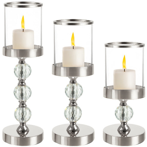 Kerzenständer-Laternen-Set 3-tlg. Ruhhy 22314