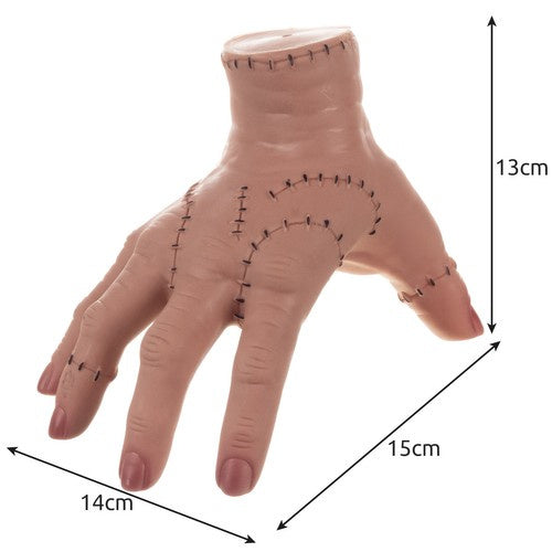 Abgetrennte Hand Halloween Deko Kunsthand PVC fleischfarben realistisch 15 cm