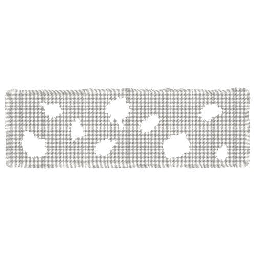 Halloween-Spinnennetz Schwarzes Netz Halloween Gruselige Tuch Große Geistertuch für Halloween Deko Halloween Partybedarf 198x76cm 22003