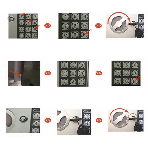 Malatec 22627 Kombinationstresor