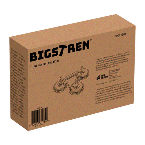 Saugnapf - 3x Bigstrene Halter 22361