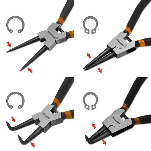 Seger-Ringzange 4 Stück Bigstren 22159