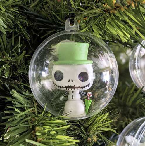 Transparente Kugeln 10 cm – 5er-Set Ruhhy 22276