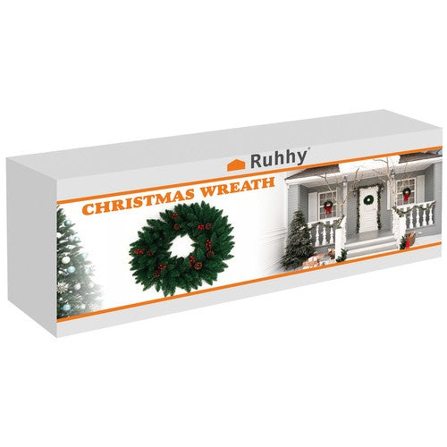 Weihnachtsdekoration, Türkranz, dekoratives Ornament, 60 cm dick, XXL