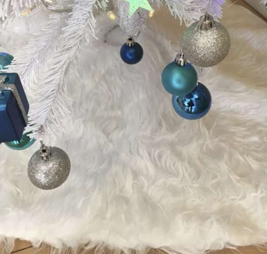 Matte - Teppich unter dem Weihnachtsbaum 150 cm Ruhhy 22228