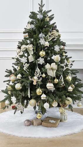 Matte - Teppich unter dem Weihnachtsbaum 150 cm Ruhhy 22228