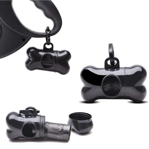 Hundekotbeutel Kotbeutel 1000 Stück mit Etui schwarz 22 x 30 cm für Hunde Set