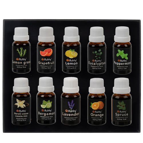 Duftöle - 10er Set 15 ml Ruhhy 21938