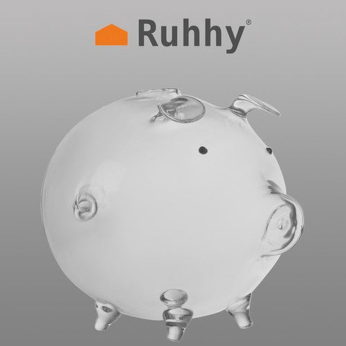 Sparschwein - Glassparschwein Ruhhy 22588