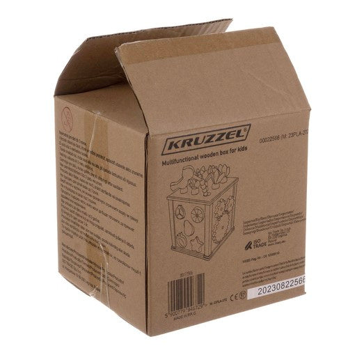 Lernwürfel aus Holz - Sortierer Kruzzel 22566