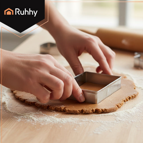 Lebkuchenhaus Ausstechform DIY Krippe Weihnachten 10 Teile 22905