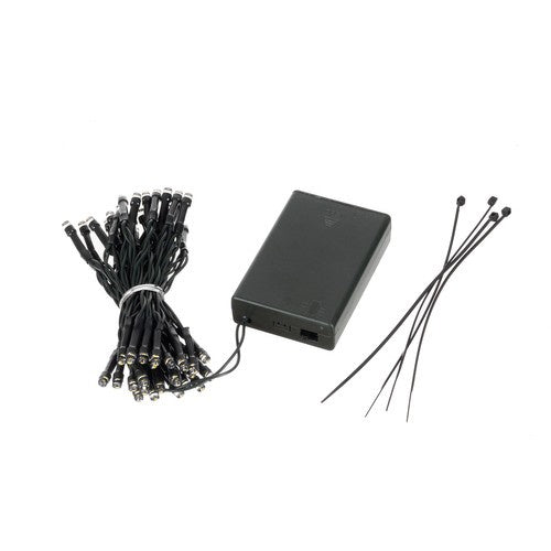 Weihnachtsbaumgirlande 2,7 m mit Ruhhy 22322 LED-Lichtern