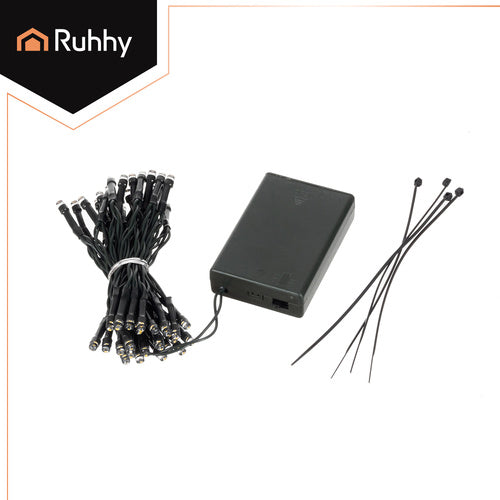 Weihnachtsbaumgirlande 2,7 m HQ mit Ruhhy 22325 Lichtern