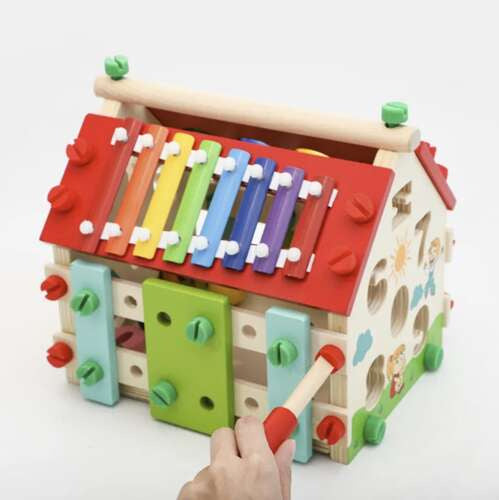 Kruzzel 22564 Lernhaus aus Holz