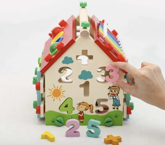 Kruzzel 22564 Lernhaus aus Holz