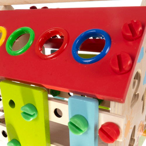 Kruzzel 22564 Lernhaus aus Holz