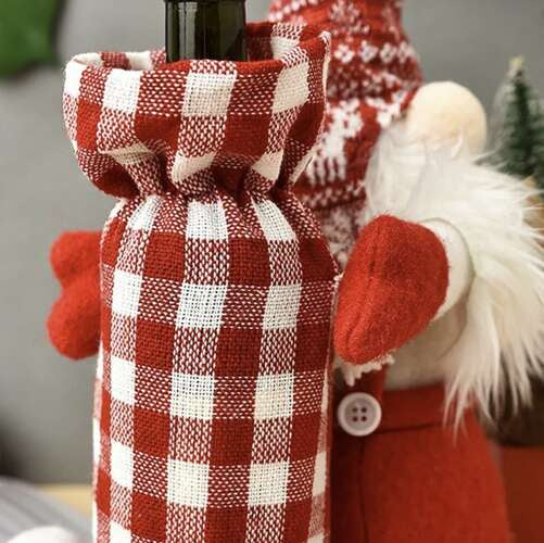 Weihnachtswichtel mit Flaschentasche Ruhhy 22508