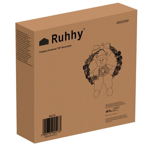 Weihnachtskranz an der Tür - „Elf“ Ruhhy 22350