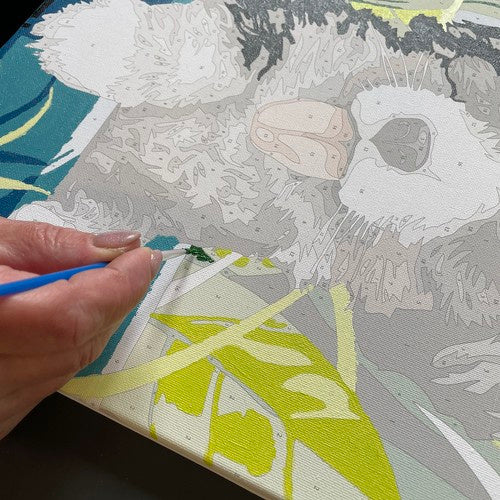 Malen nach Zahlen 40x30cm - Maaleo Hund 22780