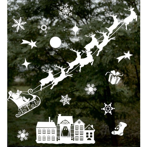 Weihnachts-Fensteraufkleber Ruhhy 22305