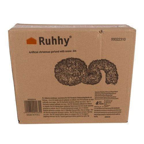 Weihnachtsbaumgirlande - mattiert 6m Ruhhy 22310