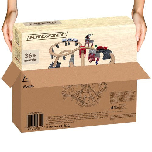 Holzeisenbahn - Kruzzel-Zug 22754