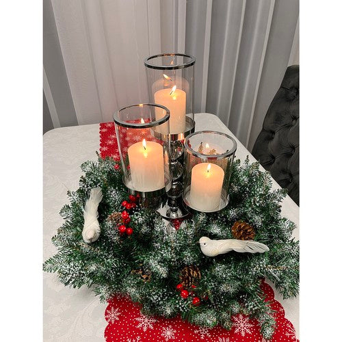 Verschneiter Weihnachtskranz Ruhhy 22302