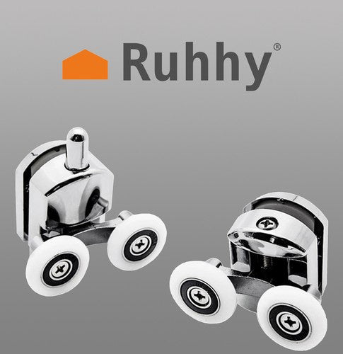 Räder für Duschkabine - 8 Stück Ruhhy 22900
