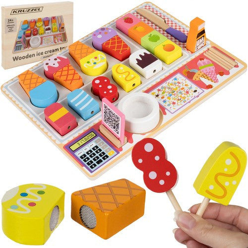 Kruzzel 22494 Eisdiele aus Holz