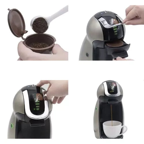 Wiederverwendbare Kaffeekapseln - 6 Stk. Ruhhy 23028